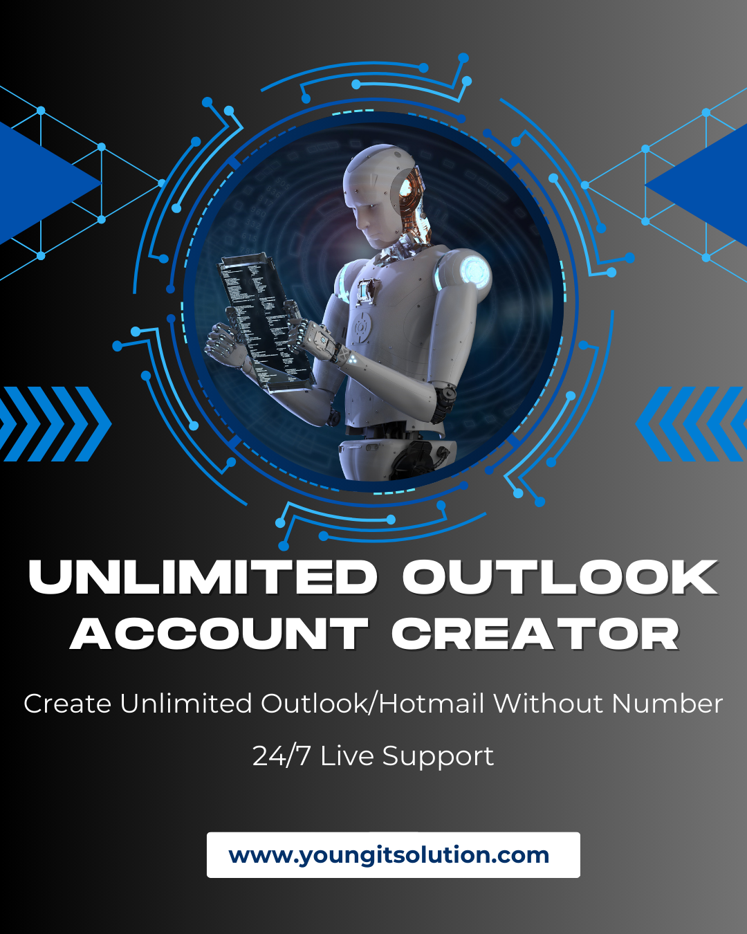 Unlimited Hotmail/Outlook Creator